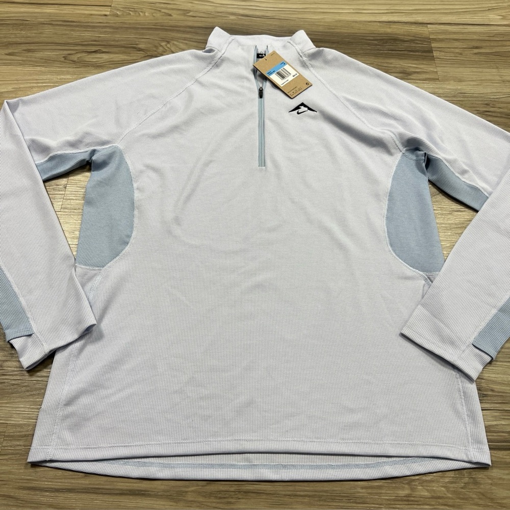 Nike Trail 1/2 Zip Pullover Long Sleeve Running Men's Medium FV9994-085 $85 NWT
